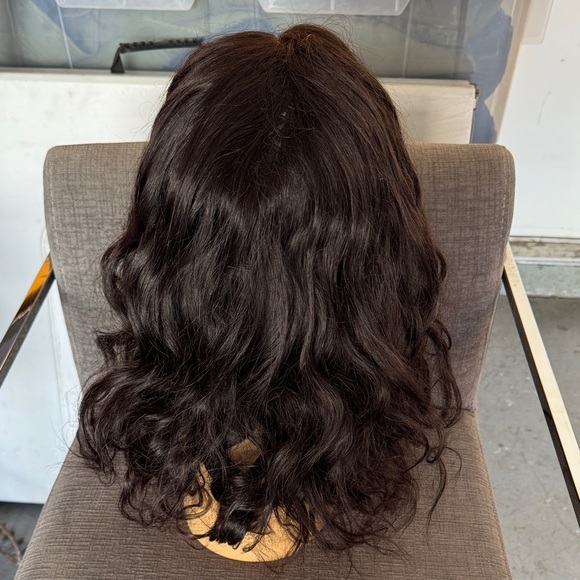 LUVME 18” dark brown wig with original box and accessories - Picture 13 of 16